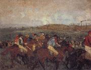 Gentlemen-s Race, Edgar Degas